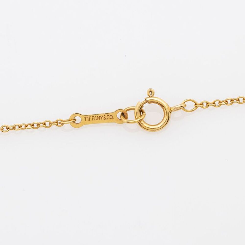 Tiffany & Co. Elsa Peretti 18k Gold Bean 9mm Necklace - Picture 4 of 6